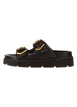 Pepe Jeans FOOTWEAR Klapki w kolorze czarnym ze sklepu Limango Polska w kategorii Klapki damskie - zdjęcie 185713201
