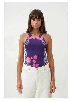 Weekday Top w kolorze fioletowym ze sklepu Limango Polska w kategorii Bluzki damskie - zdjęcie 185713463