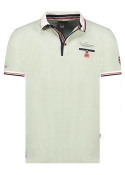 Geographical Norway Koszulka polo &quot;Kblended&quot; w kolorze zielonym ze sklepu Limango Polska w kategorii T-shirty męskie - zdjęcie 185713574