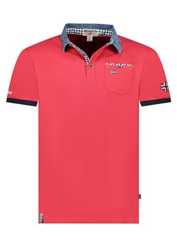 Geographical Norway Koszulka polo &quot;Kerwin&quot; w kolorze czerwonym ze sklepu Limango Polska w kategorii T-shirty męskie - zdjęcie 185713594