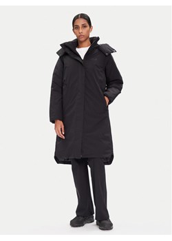 Jack Wolfskin Płaszcz zimowy Frost Haven A65090 Czarny Regular Fit ze sklepu MODIVO w kategorii Kurtki damskie - zdjęcie 185713664