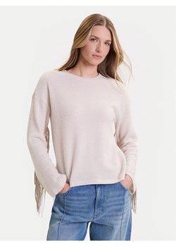 ONLY Sweter Jake 15355819 Beżowy Regular Fit ze sklepu MODIVO w kategorii Swetry damskie - zdjęcie 185713683