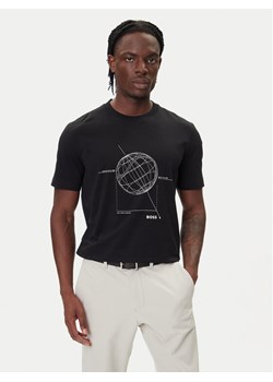 BOSS T-Shirt League GRX 50549413 Czarny Relaxed Fit ze sklepu MODIVO w kategorii T-shirty męskie - zdjęcie 185713710