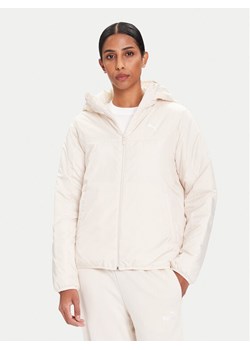 Puma Kurtka przejściowa Ess 688383 87 Écru Regular Fit ze sklepu MODIVO w kategorii Kurtki damskie - zdjęcie 185713720