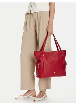 Beverly Hills Polo Club Torebka CEO-BHPC-C-005-08 Bordowy ze sklepu MODIVO w kategorii Torby Shopper bag - zdjęcie 185713840