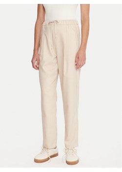 Marella Spodnie materiałowe Nyssa 2523136025 Beżowy Regular Fit ze sklepu MODIVO w kategorii Spodnie damskie - zdjęcie 185713870