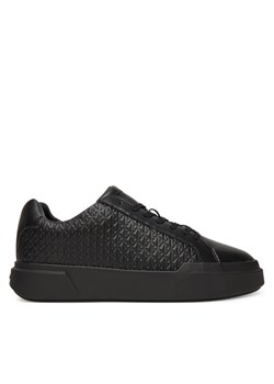 Calvin Klein Sneakersy Chunky Cupsole Laceup Lth Aop YM0YM01383 Czarny ze sklepu MODIVO w kategorii Buty sportowe męskie - zdjęcie 185713893