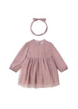 Mayoral Sukienka elegancka 2902 Różowy Regular Fit ze sklepu MODIVO w kategorii Sukienki dziewczęce - zdjęcie 185713904