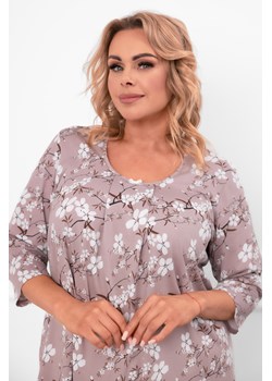 Koszula nocna damska 3/4 rękaw Oszima - id: AAF-KKN-OSZI-3-DR-04-1 - marki Italian Fashion - 185715354 Koszula nocna damska 3/4 rękaw Oszima ze sklepu italianfashion w kategorii Koszule nocne - zdjęcie 185715354