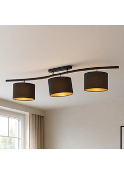 Regulowana 3 punktowa lampa sufitowa na listwie CARTAGENA GOLD ze sklepu Lysne w kategorii Lampy sufitowe - zdjęcie 185715704