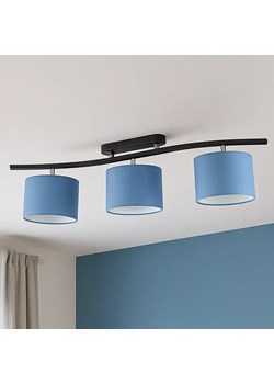 Niebieska lampa sufitowa dla dzieci CARTAGENA 3-punktowa regulowana ze sklepu Lysne w kategorii Lampy dziecięce - zdjęcie 185715732