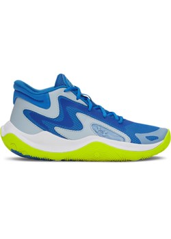 Buty do koszykówki uniseks Under Armour UA JET \'25 - niebieskie ze sklepu Sportstylestory.com w kategorii Buty sportowe męskie - zdjęcie 185716251