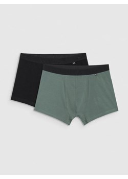 Męskie bokserki (2-pack) 4F 4FWAW25UBXSM062 - multikolor ze sklepu Sportstylestory.com w kategorii Majtki męskie - zdjęcie 185716343