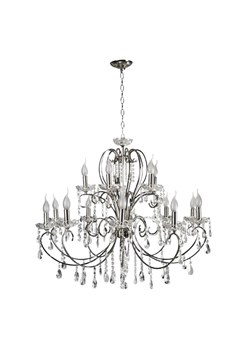 Duża lampa wisząca chromowana K157 E4-A67 ze sklepu Edinos.pl w kategorii Lampy wiszące - zdjęcie 185717570