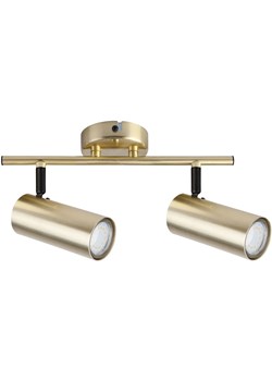 Metalowa złota lampa sufitowa w stylu nowoczesnym - Z012-Kesprit ze sklepu Edinos.pl w kategorii Lampy sufitowe - zdjęcie 185717831
