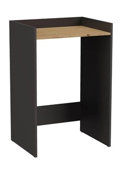 Łazienkowa szafka na pralkę antracyt + dąb artisan - Rubes ze sklepu Edinos.pl w kategorii Szafki i regały łazienkowe - zdjęcie 185717972