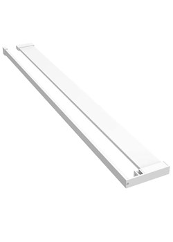 Biała półka pod prysznic typu walk-in 90 cm - Honola 5X ze sklepu Edinos.pl w kategorii Meble łazienkowe - zdjęcie 185718602