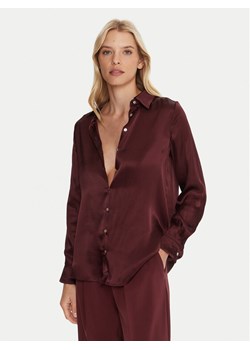 Marella Koszula Bunny 2523116015 Bordowy Regular Fit ze sklepu MODIVO w kategorii Koszule damskie - zdjęcie 185719952