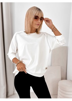 bluzka constance biała one size ze sklepu UBRA w kategorii Bluzki damskie - zdjęcie 185721572
