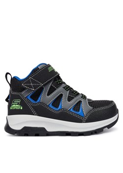 Trzewiki Skechers Storm Blazer 406377L BKBL Czarny ze sklepu eobuwie.pl w kategorii Buty zimowe dziecięce - zdjęcie 185722993