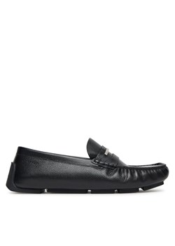 Mokasyny Calvin Klein Driver Hrdw Lth HM0HM01980 Czarny ze sklepu eobuwie.pl w kategorii Mokasyny męskie - zdjęcie 185723060