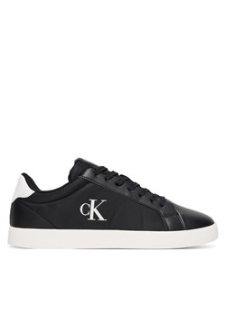 Sneakersy Calvin Klein 3 Cupsole Pu YM0YM01213 Czarny ze sklepu eobuwie.pl w kategorii Buty sportowe męskie - zdjęcie 185723103