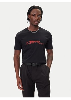 HUGO T-Shirt Didug 50548557 Czarny Regular Fit ze sklepu MODIVO w kategorii T-shirty męskie - zdjęcie 185724062