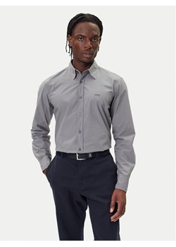 BOSS Koszula Relegant 50518304 Szary Regular Fit ze sklepu MODIVO w kategorii Koszule męskie - zdjęcie 185724092
