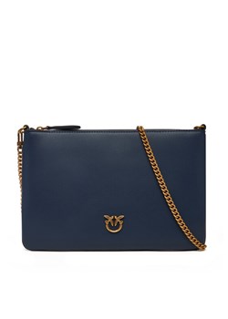 Torebka PINKO Flat Classic AI 25-26 PCPL 100455 A0F1 Granatowy ze sklepu eobuwie.pl w kategorii Kopertówki - zdjęcie 185725483