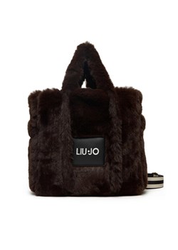 Torebka Liu Jo M Tote TF5270 E0374 Brązowy ze sklepu eobuwie.pl w kategorii Torby Shopper bag - zdjęcie 185725550