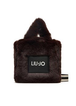 Torebka Liu Jo XS Tote TF5271 E0374 Brązowy ze sklepu eobuwie.pl w kategorii Torby Shopper bag - zdjęcie 185725553