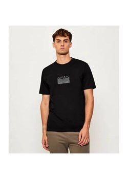 HUGO T-shirt Delastio | Regular Fit ze sklepu Gomez Fashion Store w kategorii T-shirty męskie - zdjęcie 185726552