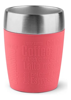 Emsa Kubek termiczny &quot;Travel Cup&quot; w kolorze różowym - 200 ml ze sklepu Limango Polska w kategorii Kubki termiczne - zdjęcie 185728011