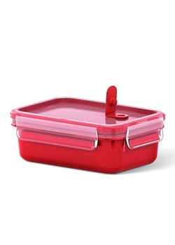 Emsa Pojemnik &quot;Clip &amp; Micro&quot; w kolorze czerwonym do kuchenki mikrofalowej - 550 ml ze sklepu Limango Polska w kategorii Pojemniki kuchenne - zdjęcie 185728024