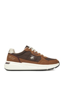 Sneakersy Beverly Hills Polo Club CEO-V5-MARCO Brązowy ze sklepu eobuwie.pl w kategorii Buty sportowe męskie - zdjęcie 185729490