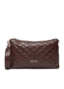 Torebka Nine West CEO-AGATHA-LA482-3035 Brązowy ze sklepu eobuwie.pl w kategorii Listonoszki - zdjęcie 185729540