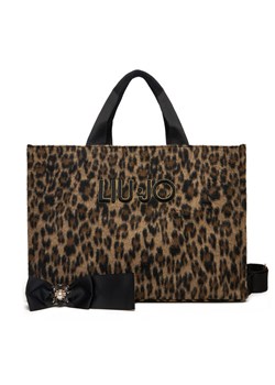 Liu Jo Torebka L Tote 2F5027 T6089 Brązowy ze sklepu MODIVO w kategorii Torby Shopper bag - zdjęcie 185729912