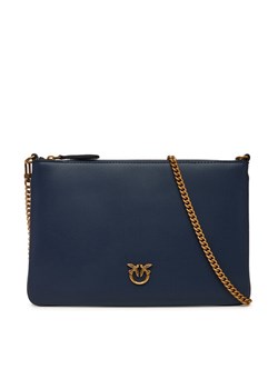 PINKO Torebka Flat Classic AI 25-26 PCPL 100455 A0F1 Granatowy ze sklepu MODIVO w kategorii Kopertówki - zdjęcie 185729942