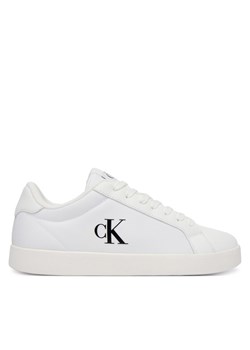 Calvin Klein Sneakersy 3 Cupsole Laceup Pu Mg YW0YW01781 Biały ze sklepu MODIVO w kategorii Buty sportowe damskie - zdjęcie 185731070