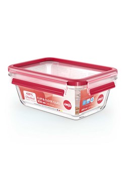 Emsa Pojemnik &quot;Clip &amp; Close&quot; w kolorze czerwonym na żywność - 850 ml ze sklepu Limango Polska w kategorii Pojemniki kuchenne - zdjęcie 185732652