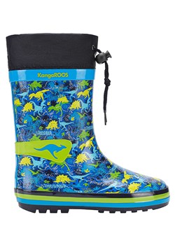 Kangaroos Kalosze &quot;K-Rain&quot; w kolorze niebiesko-zielono-granatowym ze sklepu Limango Polska w kategorii Kalosze dziecięce - zdjęcie 185733492