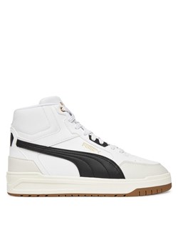 Sneakersy Puma Shuffle Downtown Mid 402598 05 Biały ze sklepu eobuwie.pl w kategorii Buty sportowe męskie - zdjęcie 185733571