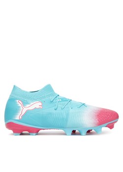 Buty do piłki nożnej Puma Future 8 Match Re-Charge Fg/Ag 108759 01 Błękitny ze sklepu eobuwie.pl w kategorii Buty sportowe męskie - zdjęcie 185733642