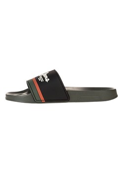 Pepe Jeans FOOTWEAR Klapki w kolorze czarno-oliwkowym ze sklepu Limango Polska w kategorii Klapki męskie - zdjęcie 185734214