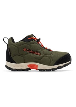 Columbia Botki &quot;Firecamp Mid 2&quot; w kolorze oliwkowo-pomarańczowym ze sklepu Limango Polska w kategorii Buty zimowe dziecięce - zdjęcie 185734340