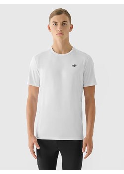 4F Koszulka funkcyjna w kolorze białym ze sklepu Limango Polska w kategorii T-shirty męskie - zdjęcie 185734590
