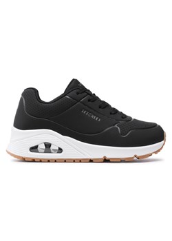 Sneakersy Skechers Uno 310024L BLK Czarny ze sklepu eobuwie.pl w kategorii Buty sportowe dziecięce - zdjęcie 185734720