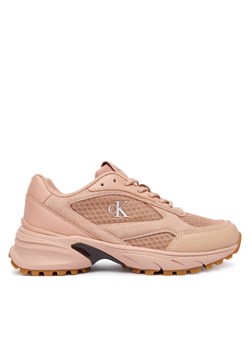 Sneakersy Calvin Klein Hike Runner Mesh Mix Ck YW0YW01994 Pomarańczowy ze sklepu eobuwie.pl w kategorii Buty sportowe damskie - zdjęcie 185734752