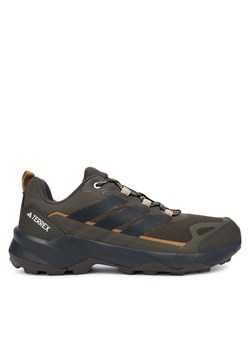 Trekkingi adidas Terrex Skychaser Ax5 JQ2216 Khaki ze sklepu eobuwie.pl w kategorii Buty trekkingowe męskie - zdjęcie 185734773