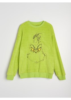 Sinsay - Bluza crewneck regular z misiem Grinch - Inny ze sklepu Sinsay w kategorii Bluzy męskie - zdjęcie 185736530